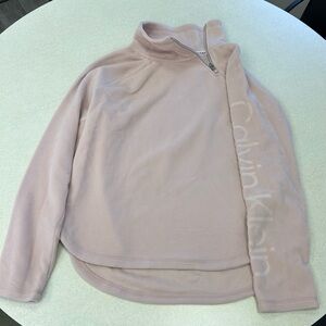 Calvin Klein performance fleece top in size medium.